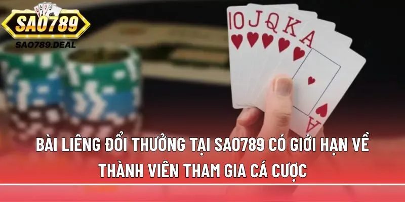 Bài liêng: Luật chơi, cách tính điểm và mẹo thắng lớn 1 Bài liêng đổi thưởng tại Sao789